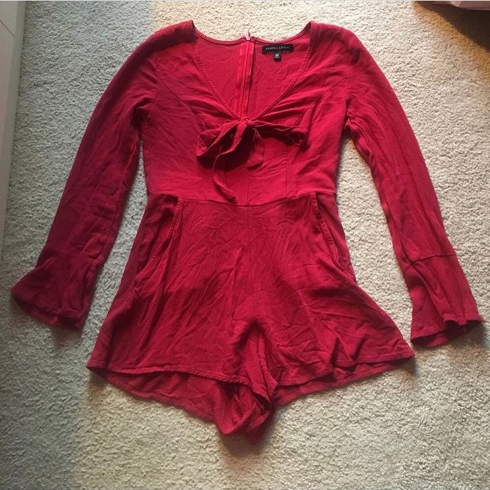 kendall and kylie red romper